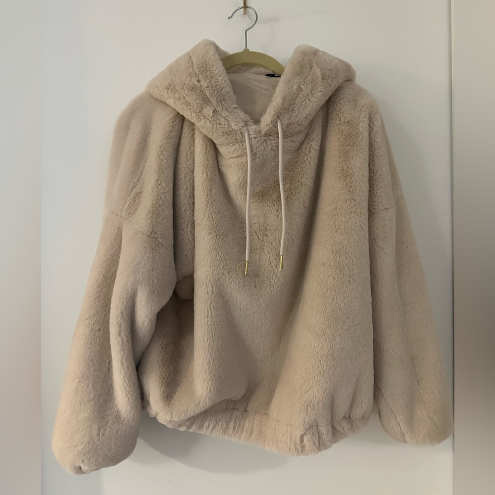 Fuzzy hoodie